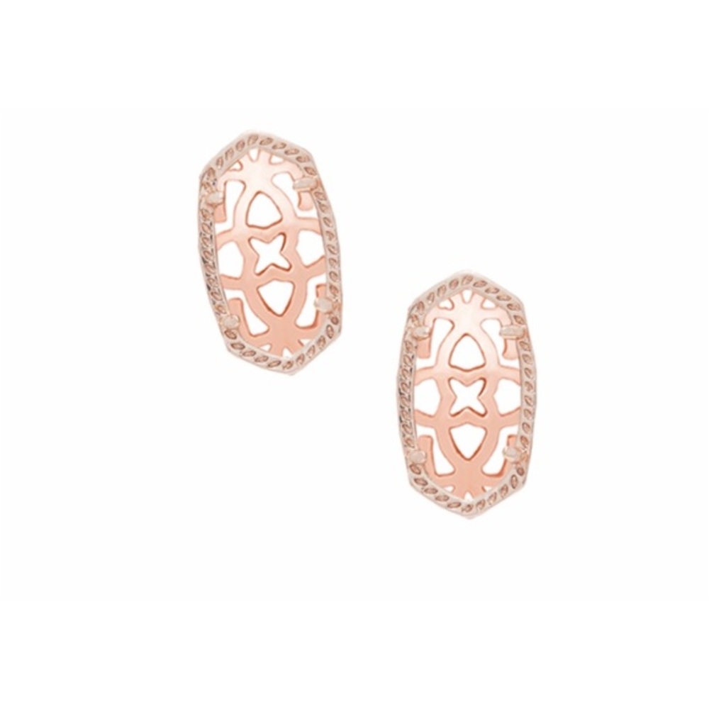 Kendra scott, Ellie, custom, rose gold flgre, nwot